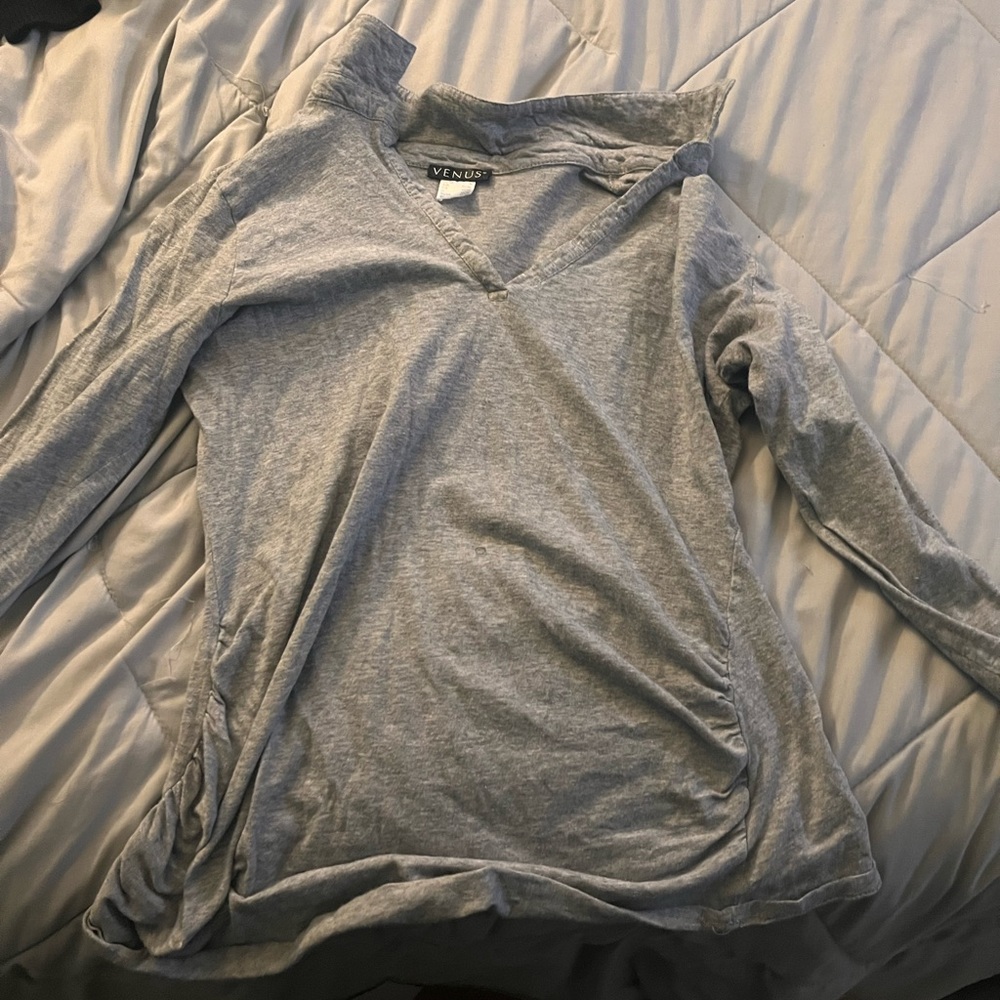 Gray long sleeve